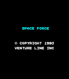 Space Force (set 1) Title Screen